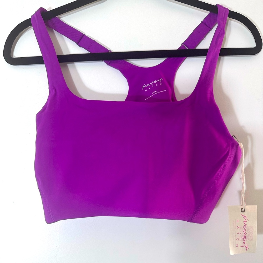 Free People Movement X Hatch Never better Maternity Sports Bra size M NWT - Picture 5 of 7